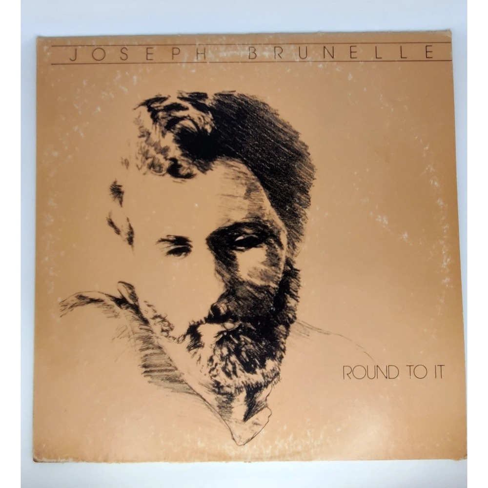 Joseph Brunelle "Round To It" Vinyl Record EXTREMELY RARE!!! Autographed‎